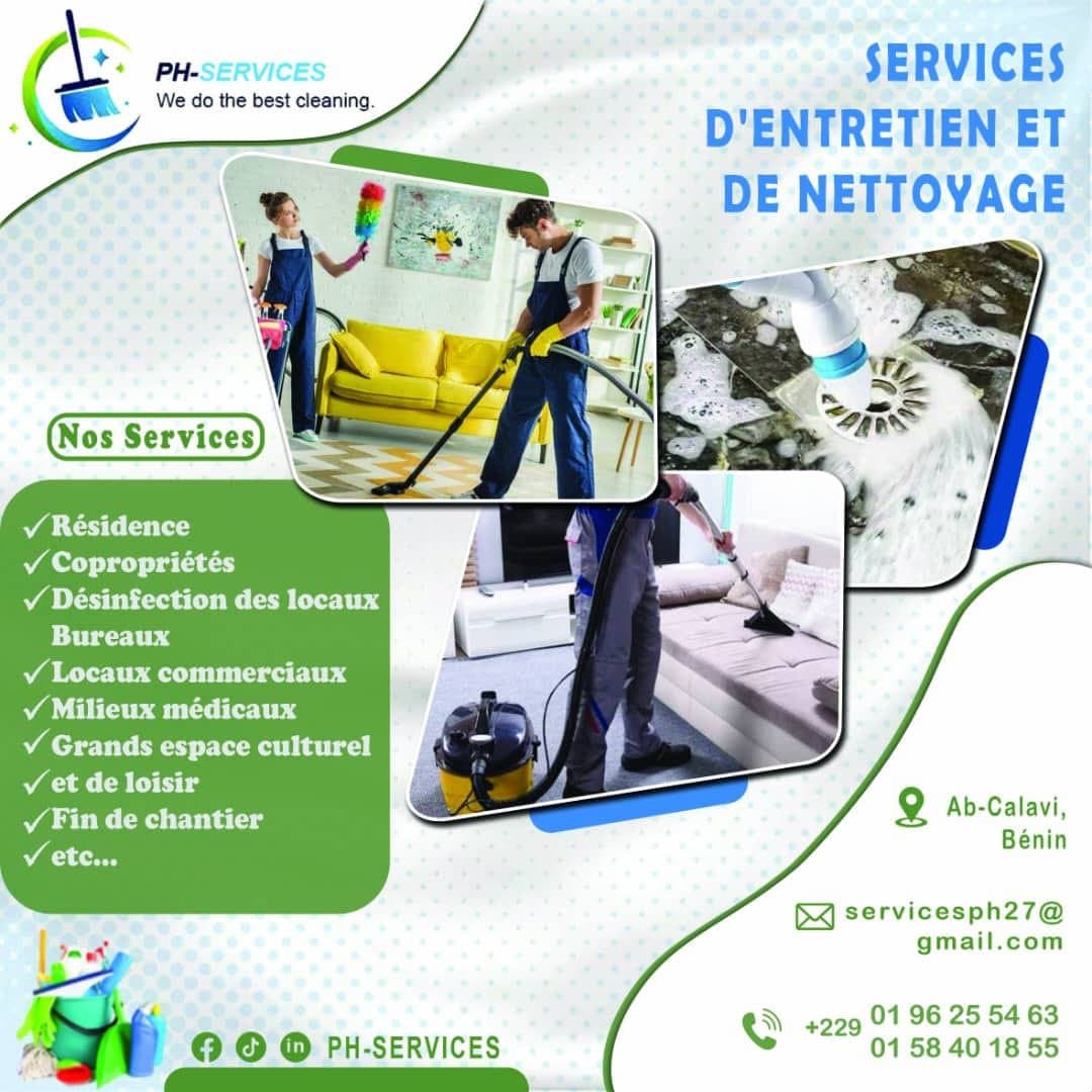 Nettoyage en profondeur de canapés et sols